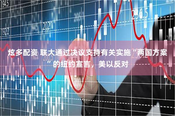 炫多配资 联大通过决议支持有关实施“两国方案”的纽约宣言，美以反对